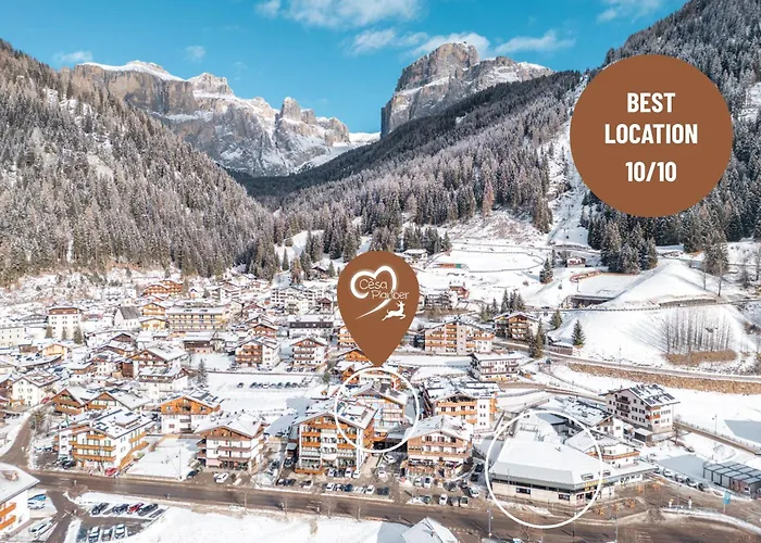 B&B Cesa Planber Mountain View Ski-In Ski-Out