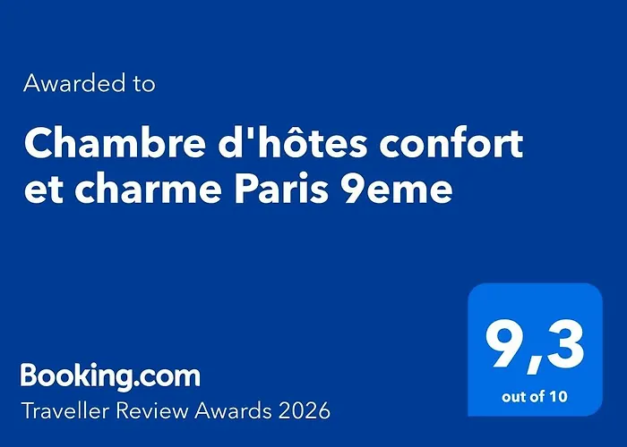 Chambre D'Hotes Confort Et Charme Paris 9Eme