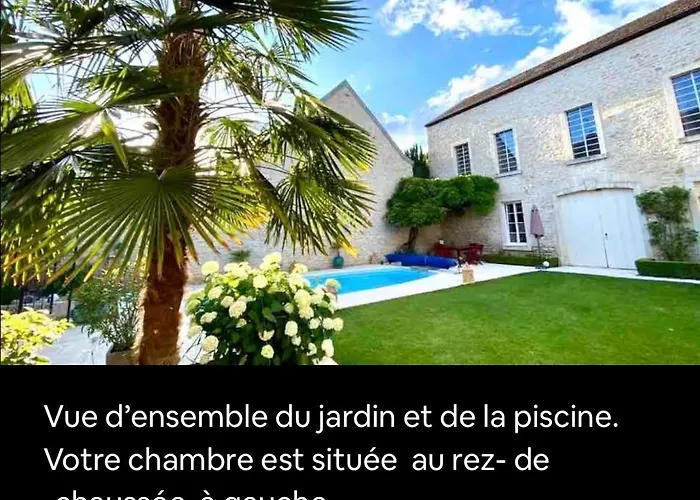 "Le Jardin" Chambre De Charme, Piscine A Meursault