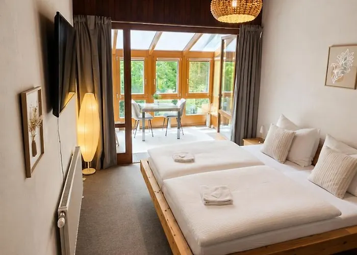 Mountain View Room Mit Sonnigem Wintergarten